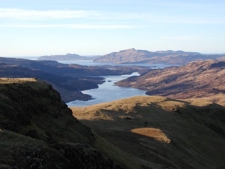 Rahoy Hills looking west to Ardnamurchan