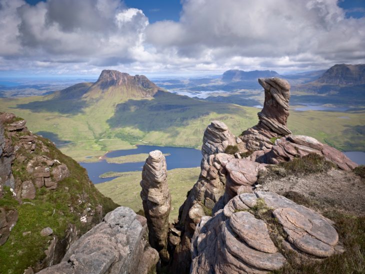 View from summit of Sgorr Tuath.