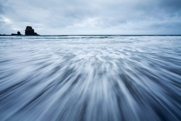 Black beach, Talisker Bay, Isle of Skye