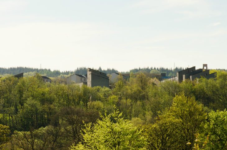 Cumbernauld town taken from Cumbernauld Glen.