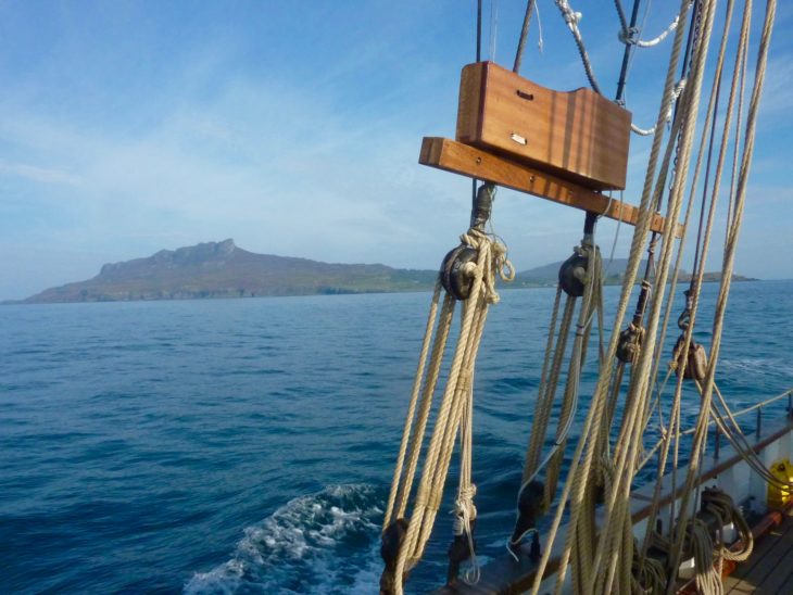 Eigg from the sea ©Kenny Taylor