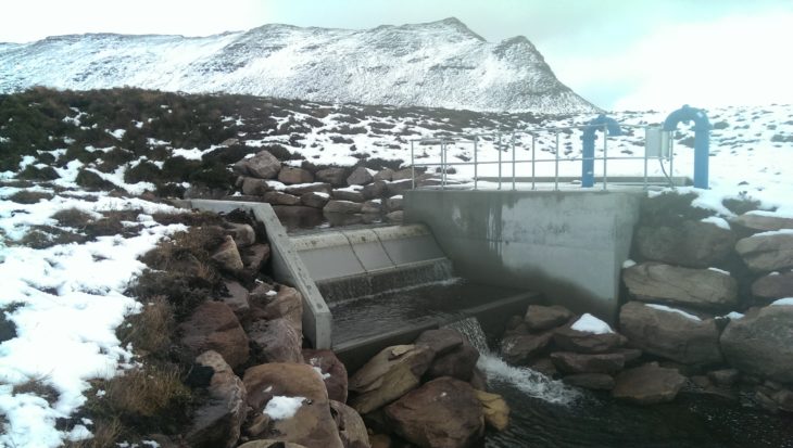 Ben Mor Hydro scheme © Stuart Hamilton