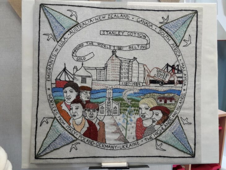 Swifts are a key feature of the Stanley diaspora tapestry © Daniele Muir