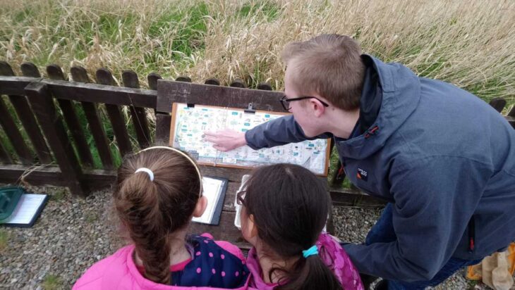 Helping young people explore Montrose Basin © Alison O'Hara