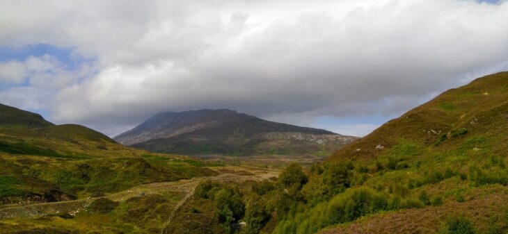 View of Schiehallion from Dùn Coillich Community Woodland- both within the Heart of Scotland project area © Sara Rasmussen