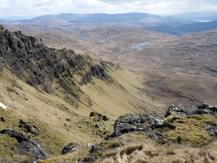 Rahoy Hills Reserve showing mountains and lochs