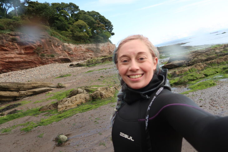 Elouise Cartner, Living Seas Policy and Engagement Officer with the Scottish Wildlife Trust