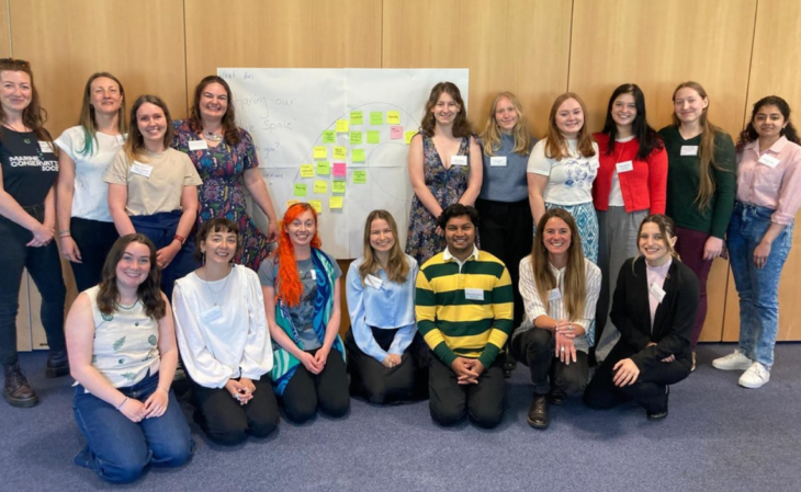 A group of young people at the 2024 Sea Scotland Conference.