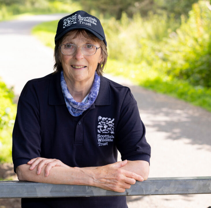 Action for Nature volunteer, Anne Stobbs