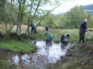 Keltneyburn Pond Restoration 2013- SWT