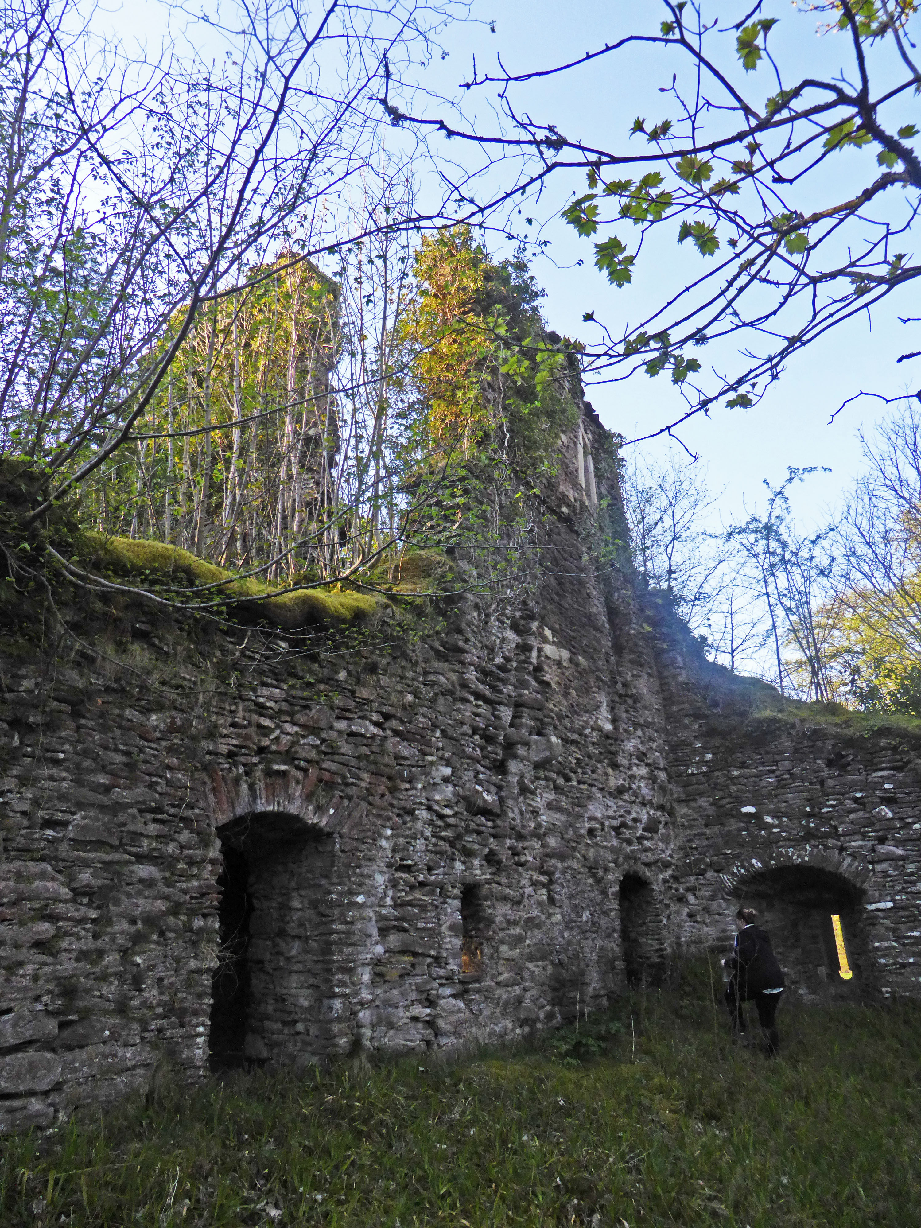 Inside Corra Castle (c) Ewan Bachell