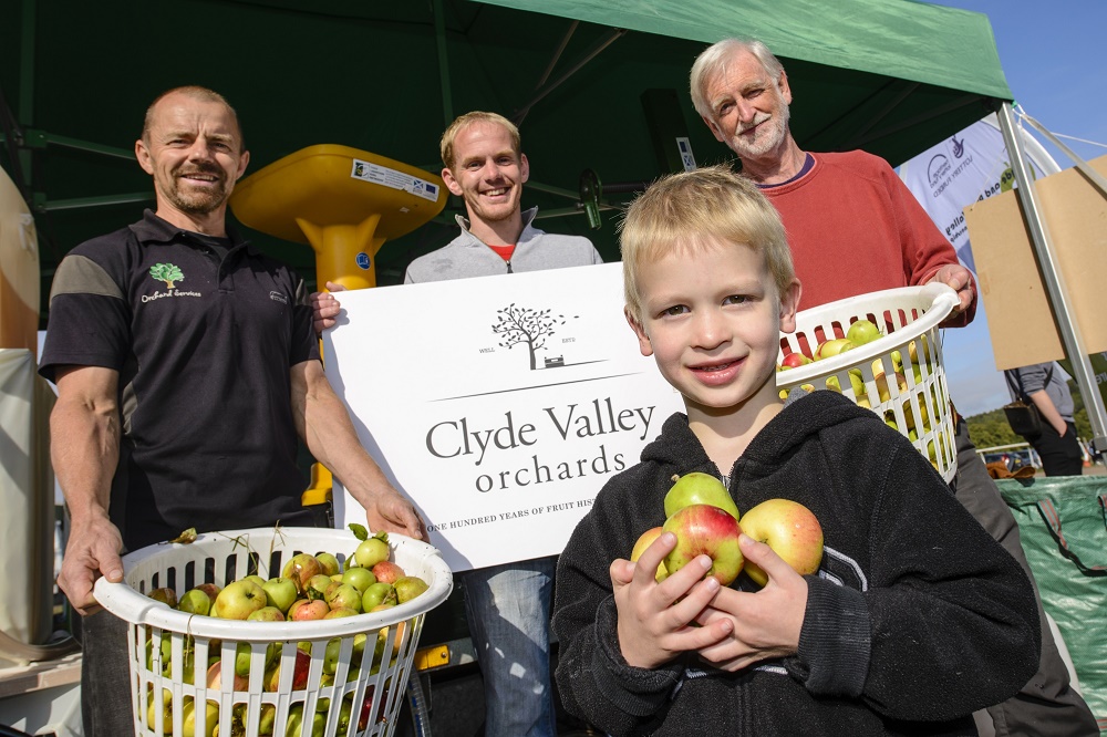 The Clyde Valley Orchards Cooperative at Fruit Day 2015 (c) South Lanarkshire Council