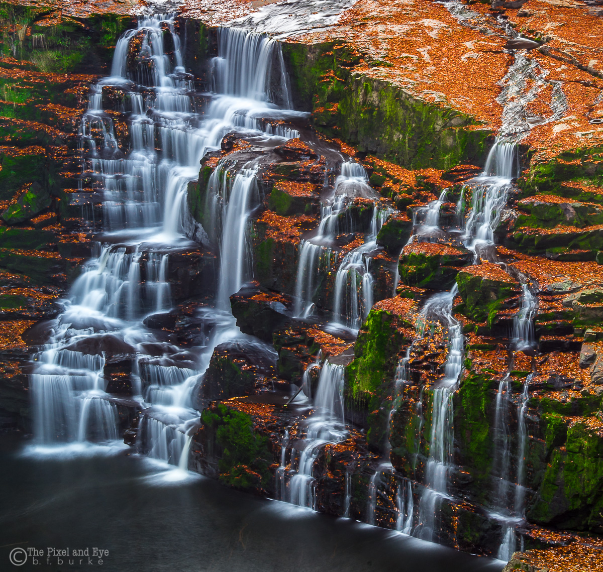 Flowing Falls (C) Bryan Burke