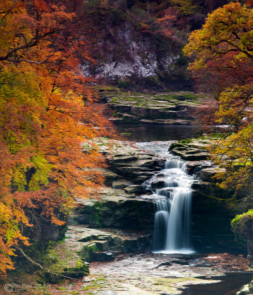 Beginning of Corra Linn (C) Bryan Burke