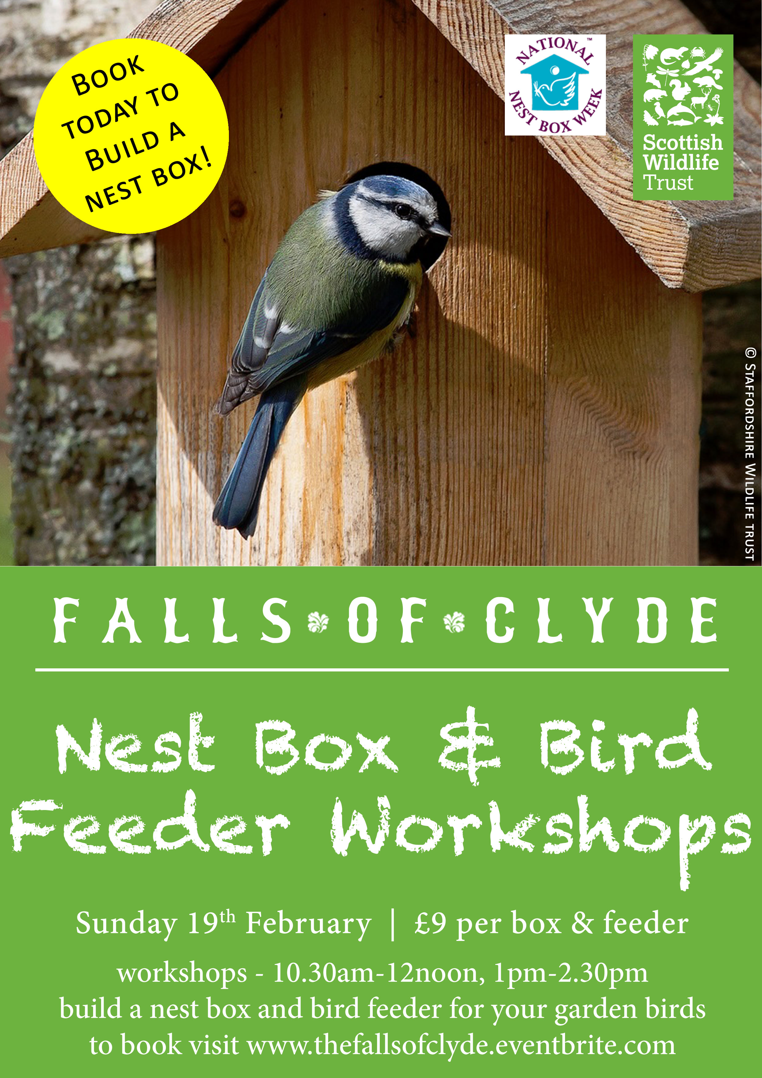 Nest Box And Bird Feeder Workshop Sun 19th Feb Scottish