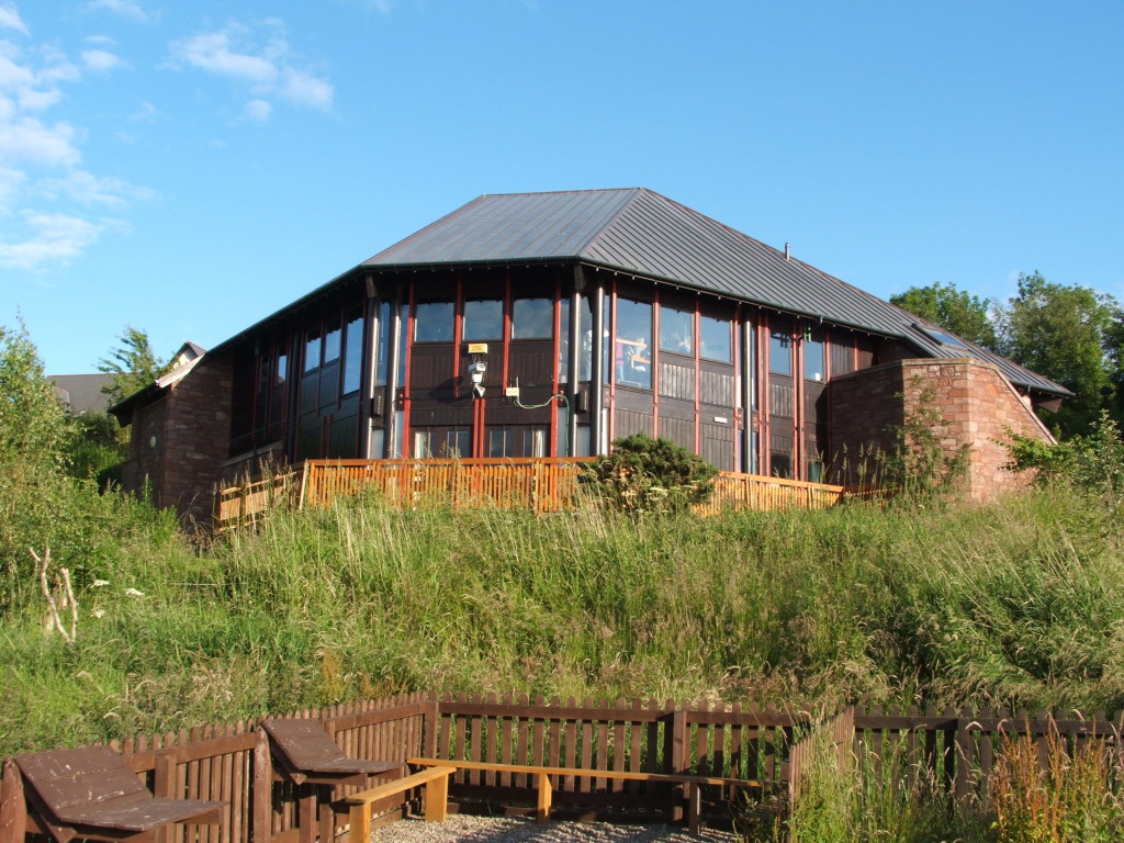 The wonderful visitor centre  (c) Scottish Wildlife Trust