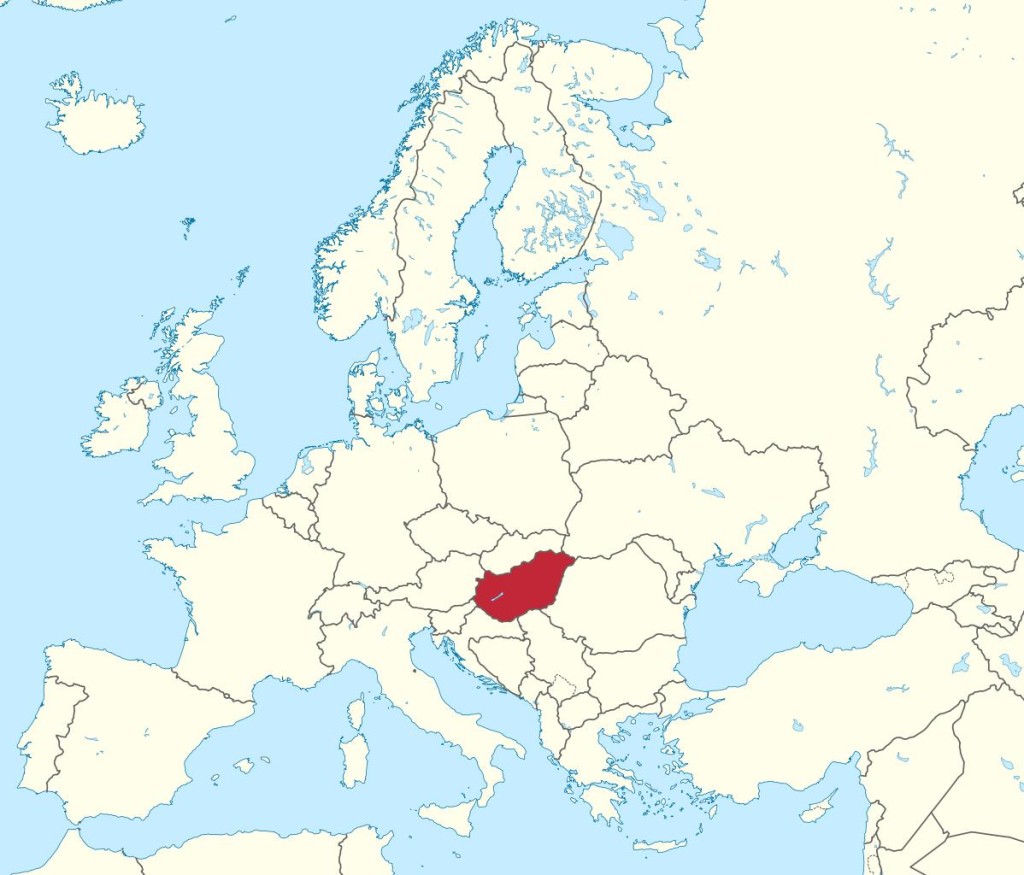 Where is Hungary in Europe?